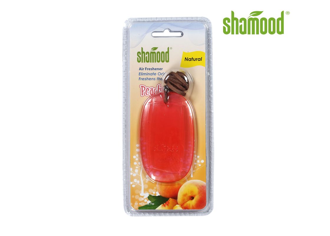 Shamoodの新しいモモの臭い17gのプラスチック芳香剤